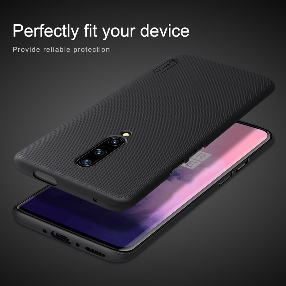 NILLKIN Hard Phone Case For Oneplus 7 Pro Protective Back Cover - White