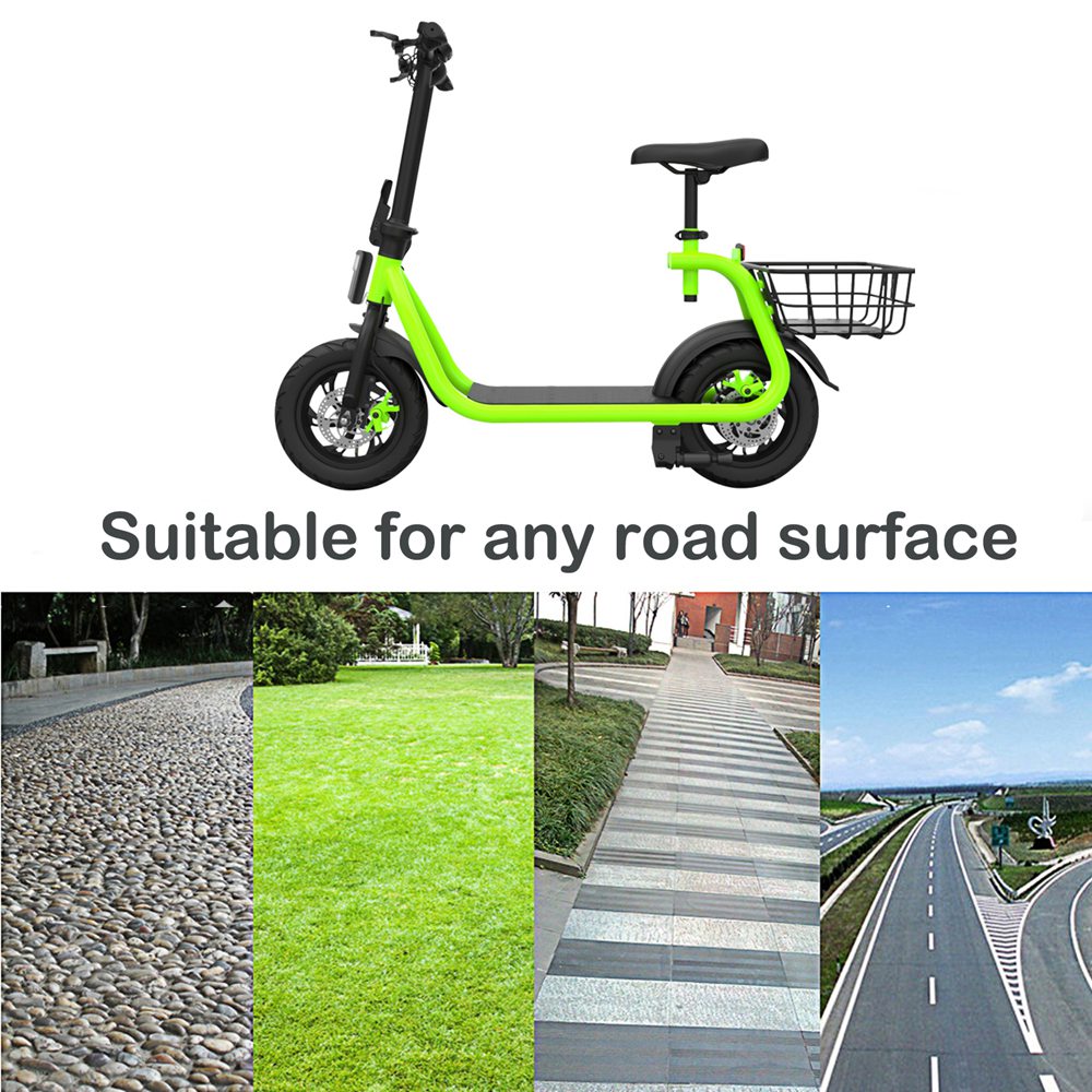 Eswing M11 Folding Electric Scooter 350W Motor 12 Inch Tire Double Disc Brake System-Black