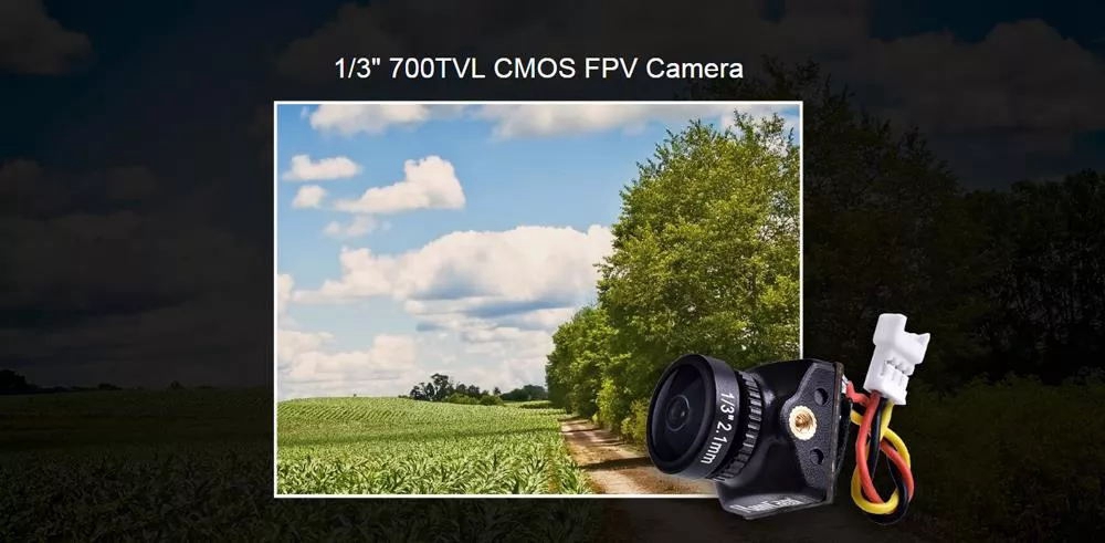 Runcam Nano 2 2.1mm Lens FOV 150 Degree 700TVL 1/3" CMOS RC Racing Drone FPV Camera - NTSC