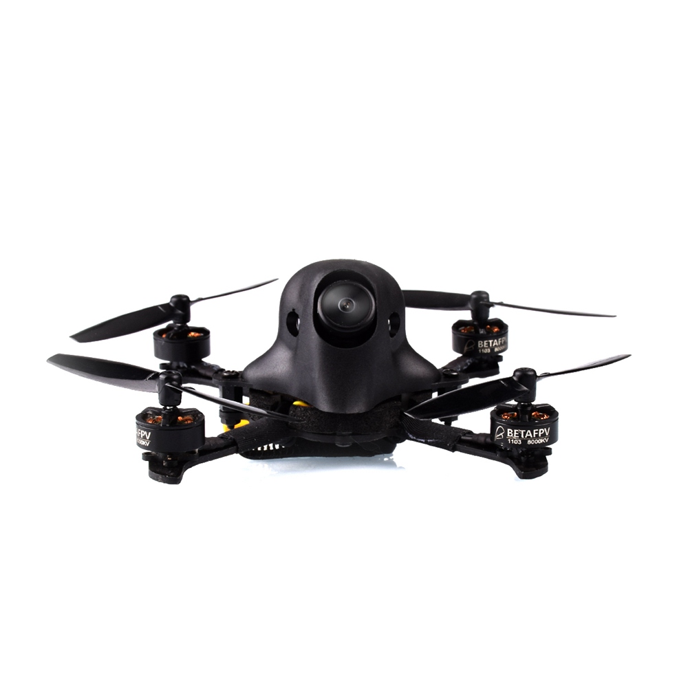 HumQuad HX100 100mm FPV Racing Drone AIO F4 12A Flight Control A01 VTX Run Cam Nano V2 Camera BNF - Flysky Receiver