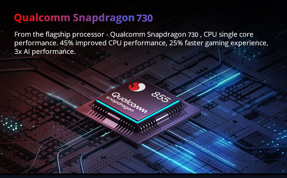 Xiaomi Redmi K20 6.39 Inch 4G LTE Smartphone Snapdragon 730 6GB 128GB 48.0MP+8.0MP+13.0MP Triple Rear Cameras MIUI 10 In-display Fingerprint Fast Charge NFC - Blue