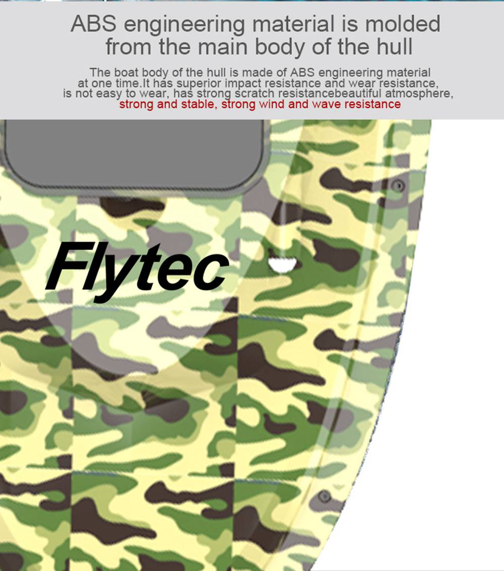 Flytec V007 2.4G Dual Motor Intelligent Remote Control 500m Fishing Finder Bait RC Boat RTR - Green