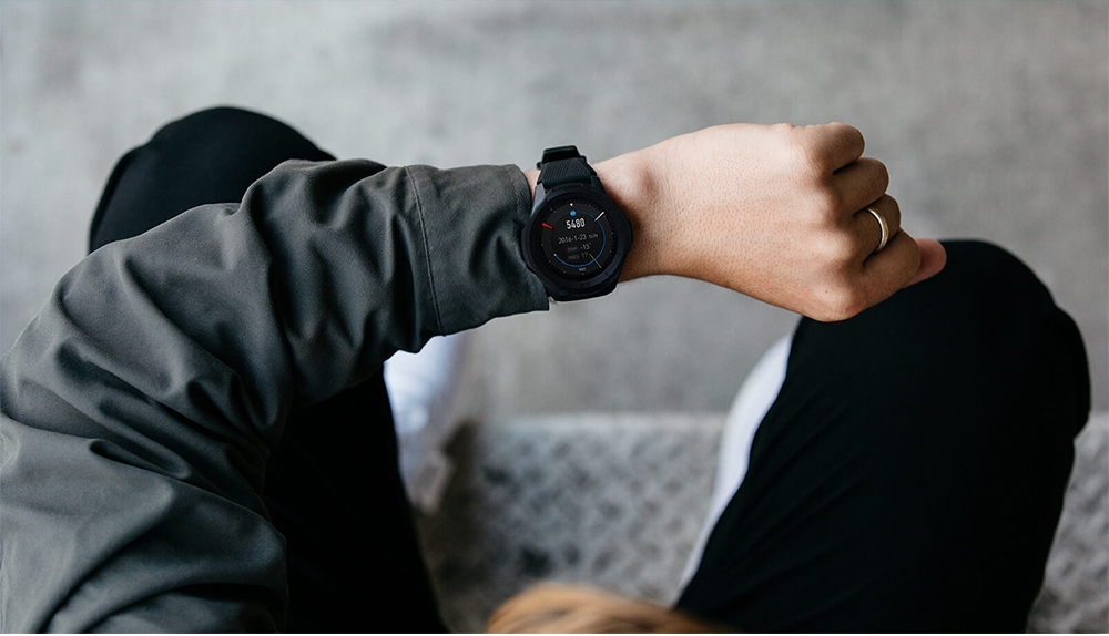 Ticwatch S2 Sports Smartwatch Wear OS by Google 1.39" AMOLED Display 5ATM Water Resistant MIL-STD-810G Built-in GPS 24/7 Hours Heart Rate Monitor - Black
