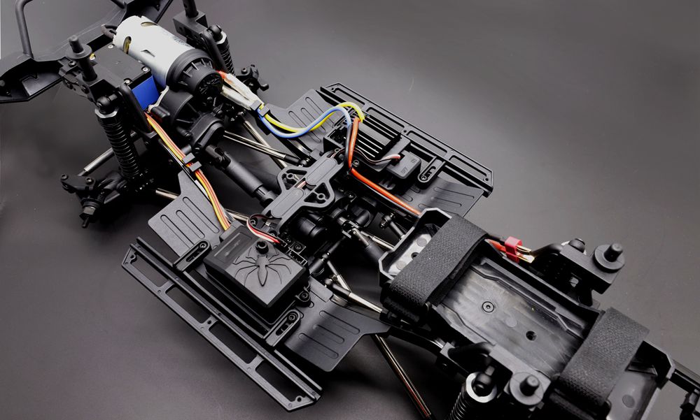 RGT Pioneer EX86110 1/10 2.4G 4WD Brushed Waterproof Off-road Climbing Rock Carwler Truck RC Car RTR - Blue