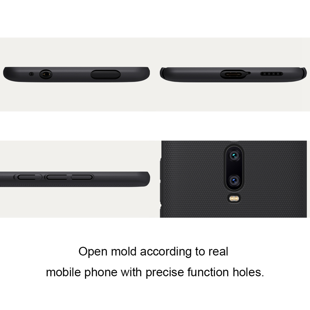 NILLKIN Matte Hard Phone Case for Xiaomi Redmi K20 / K20 Pro Protective Back Cover - Black