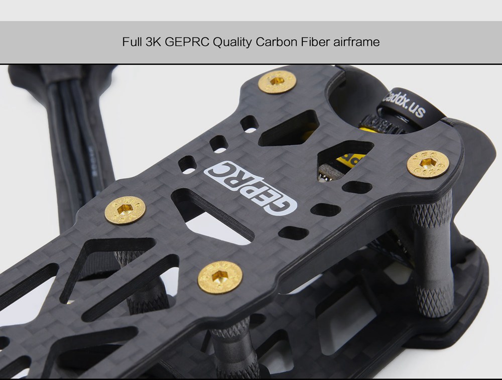GEPRC Mark 4 5Inch 225mm Wheelbase Carbon Fiber 5mm Arm H Type Frame Kit For FPV Racing Drone
