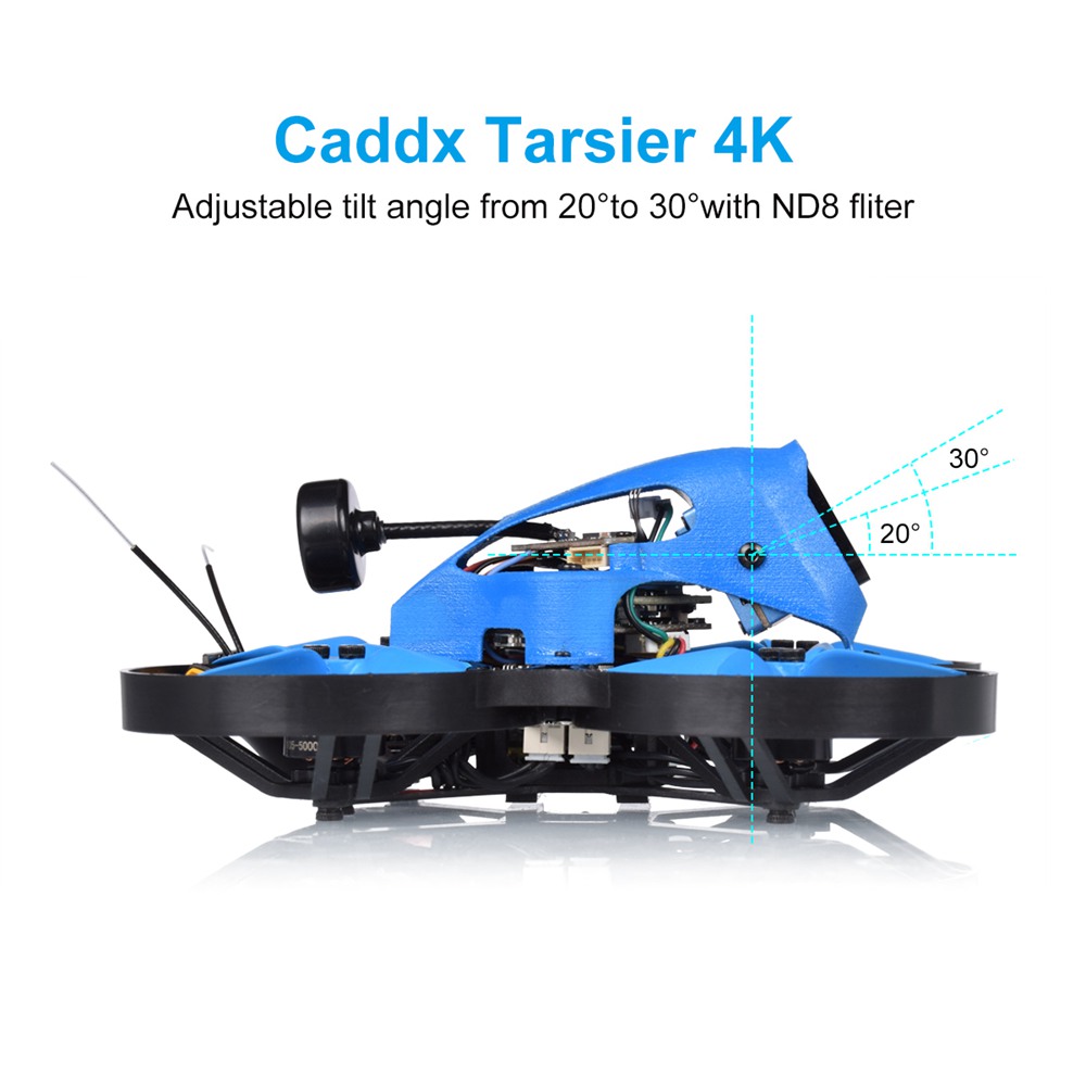 BetaFPV Beta85X 4K 16A 4S 85mm FPV Racing Whoop With AIO F4 V2 BLHELI_32 FC Caddx Tarsier 4K Cam BNF - Futaba Receiver
