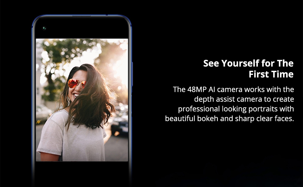 Huawei Honor 20 6.26 Inch 4G LTE Smartphone Kirin 980 8GB 256GB 48.0MP + 16.0MP + 2.0MP Triple Rear Cameras Android 9 Fast Charging Side-mounted Fingerprint - Blue