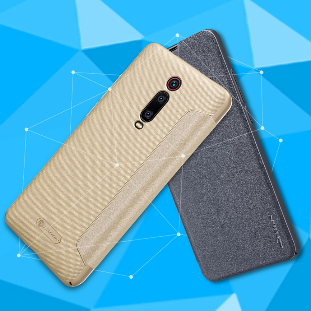 Nillkin Modern PU Leather Case Protective Back Cover For Xiaomi Redmi K20 / K20 Pro - Gold