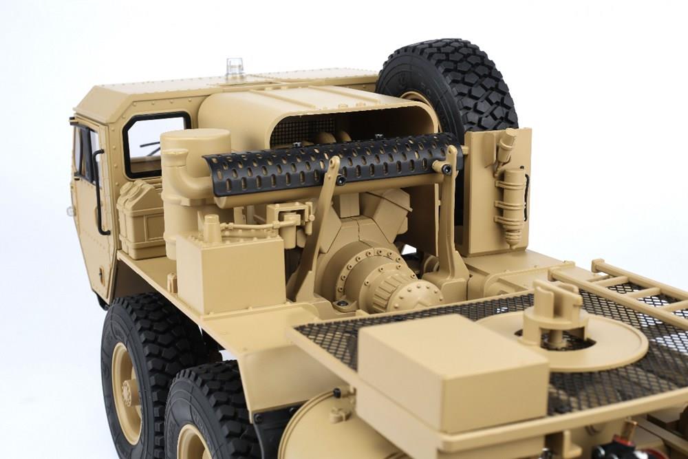 Upgraded Version HG HG-P802 M983 2.4G 8CH 1:12 8x8 US Army Military Truck RC Car Without Battery Charger - Khaki