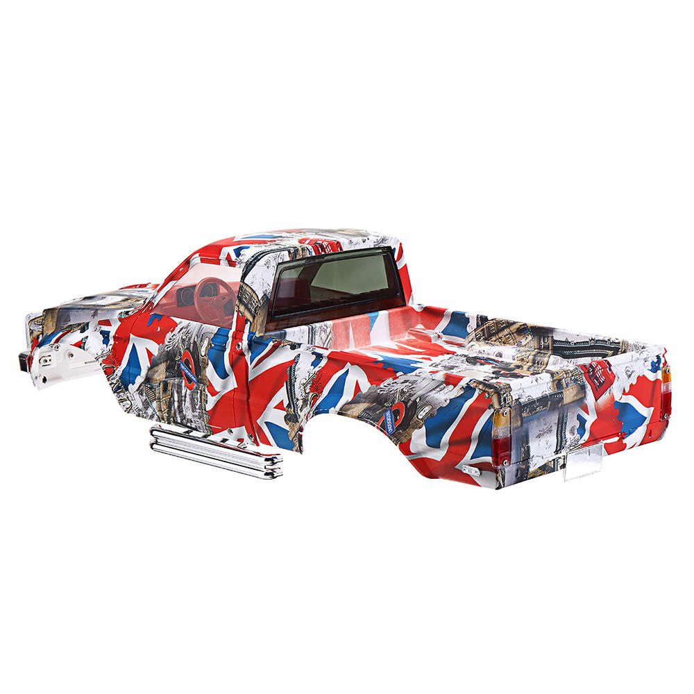 HG P407 1:10 2.4G 4WD Brushed Metal Off-road Climbing TOYATO Pickup Truck RC Car RTR - Camouflage
