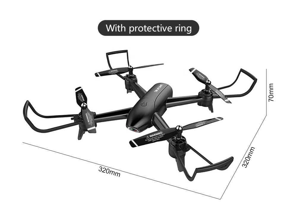 ZLRC SG106 4K WIFI FPV 22mins Flight Time RC Quadcopter With Dual Camera Switchable Optical Flow Positioning RTF - Black