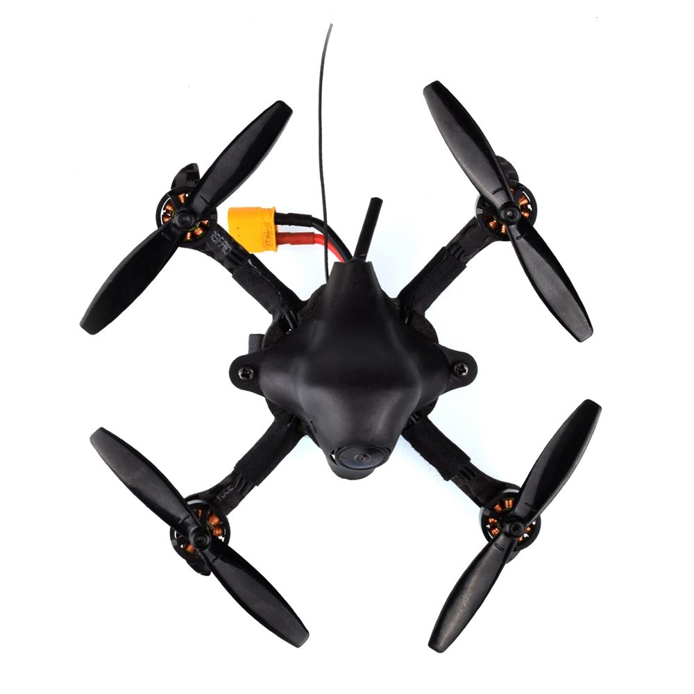 HumQuad HX100 100mm FPV Racing Drone AIO F4 12A Flight Control A01 VTX Run Cam Nano V2 Camera BNF - Flysky Receiver