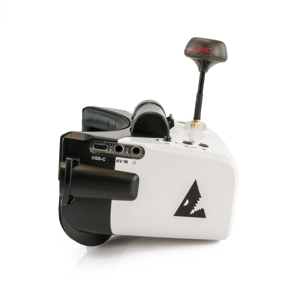 Fat Shark Scout 5.8G 4Inch 1136 X 640 FOV 50 Degree Detachable FPV Goggles Built-in Fan DVR For FPV Racing RC Drone