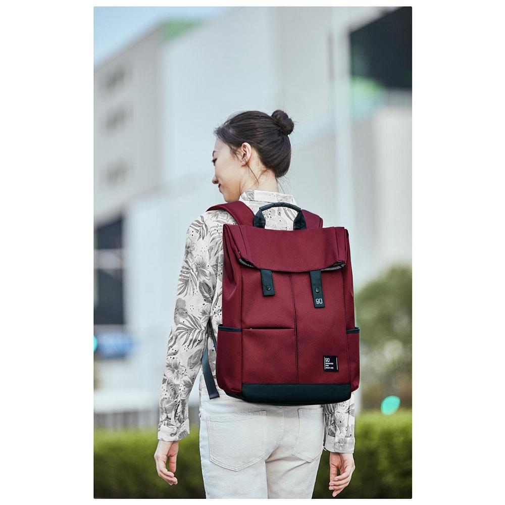 Xiaomi 90fun College Leisure Backpack 13L Large Capacity Unisex Computer Bag - Black