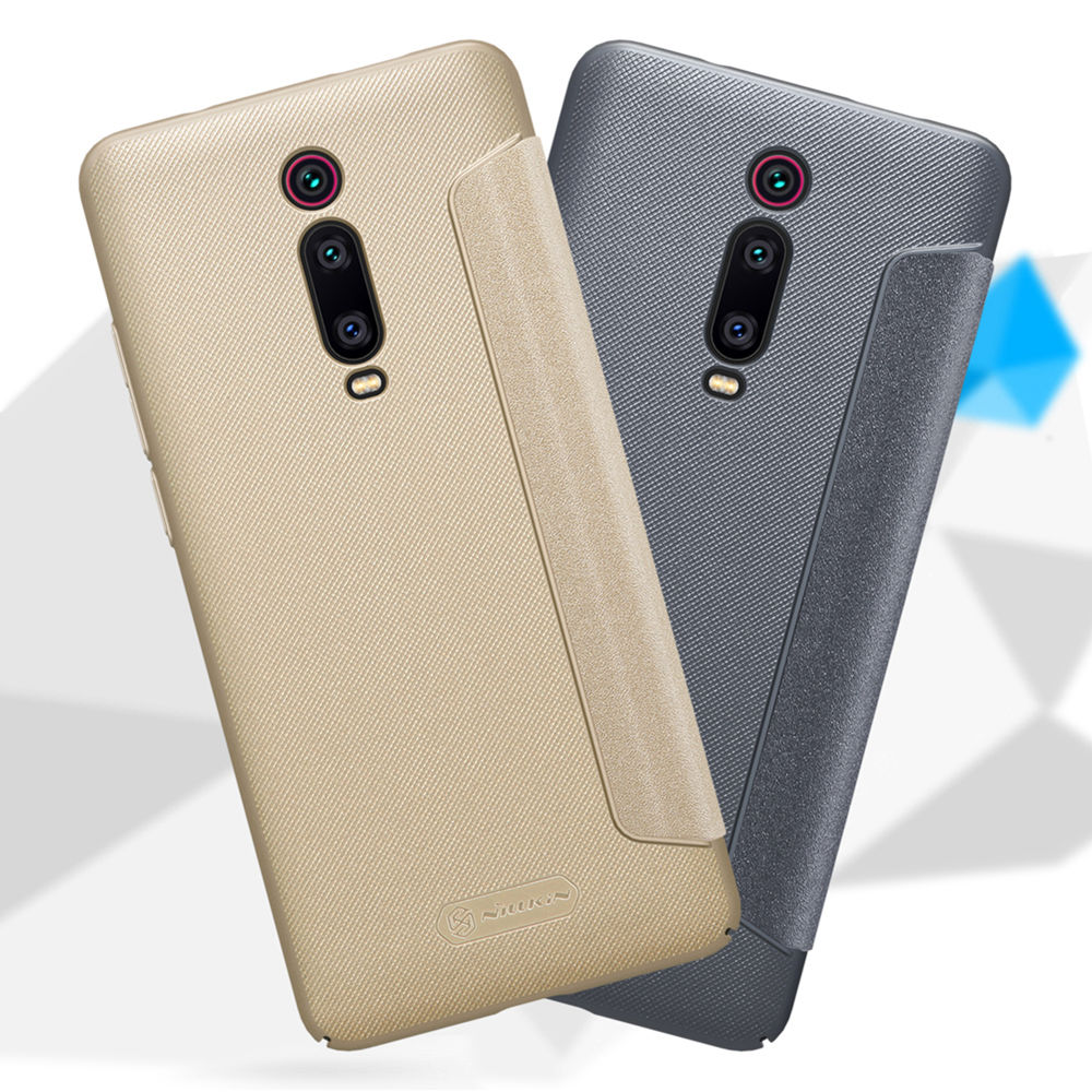 Nillkin Modern PU Leather Case Protective Back Cover For Xiaomi Redmi K20 / K20 Pro - Gold