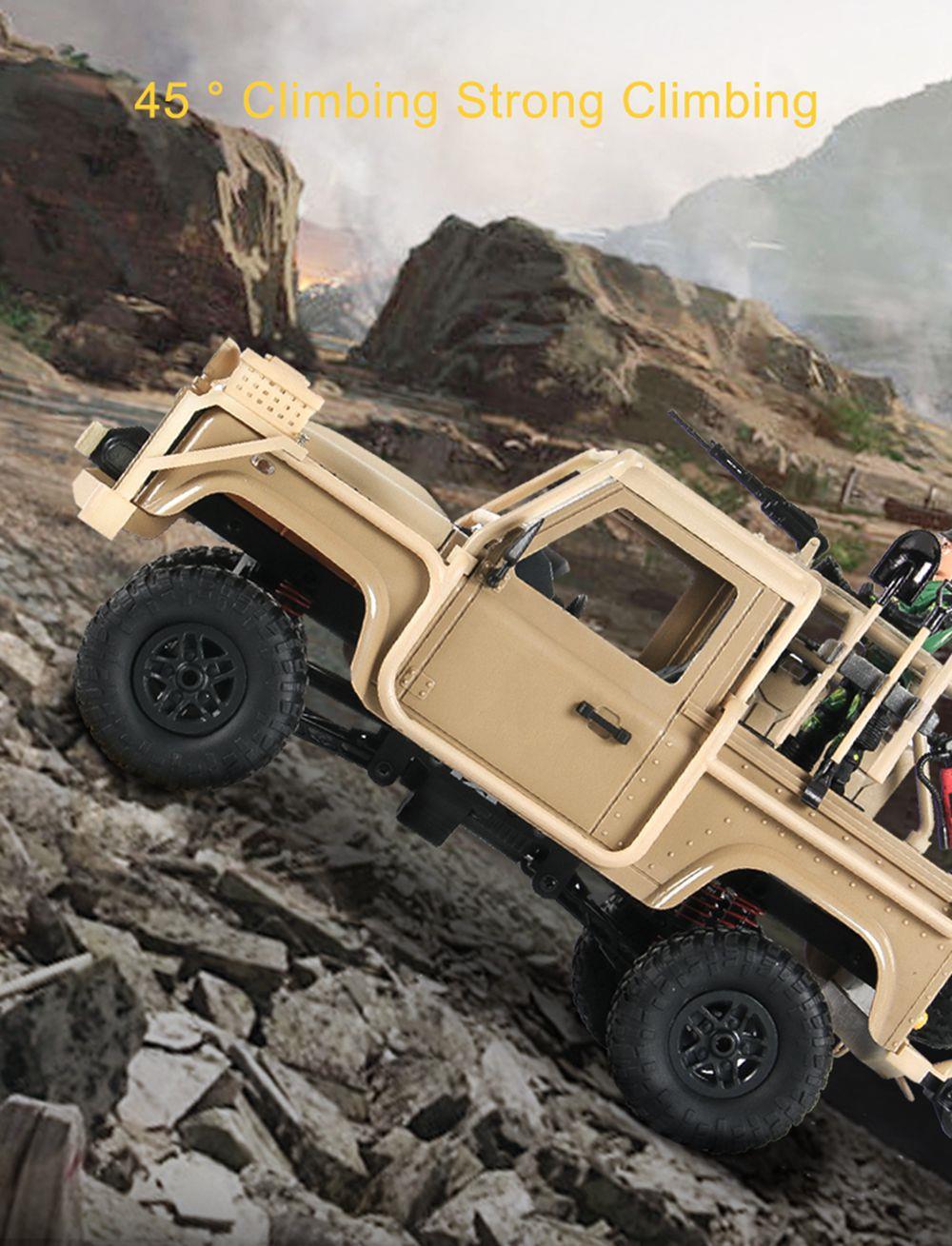 MN Model MN-96 RSOV 1/12 2.4G 4WD Crawler Climbing Vehicle RC Car With LED Light RTR
