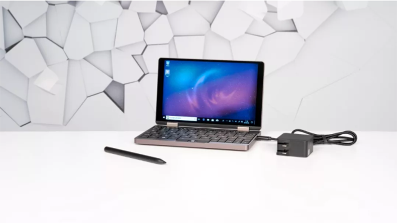 One Netbook One Mix 3S Yoga Pocket Laptop Intel Core i7-8500Y Quad Core 8.4" IPS Screen 2500*1600 Touch ID Windows 10 16GB DDR3 512GB PCI-E SSD - Platinum