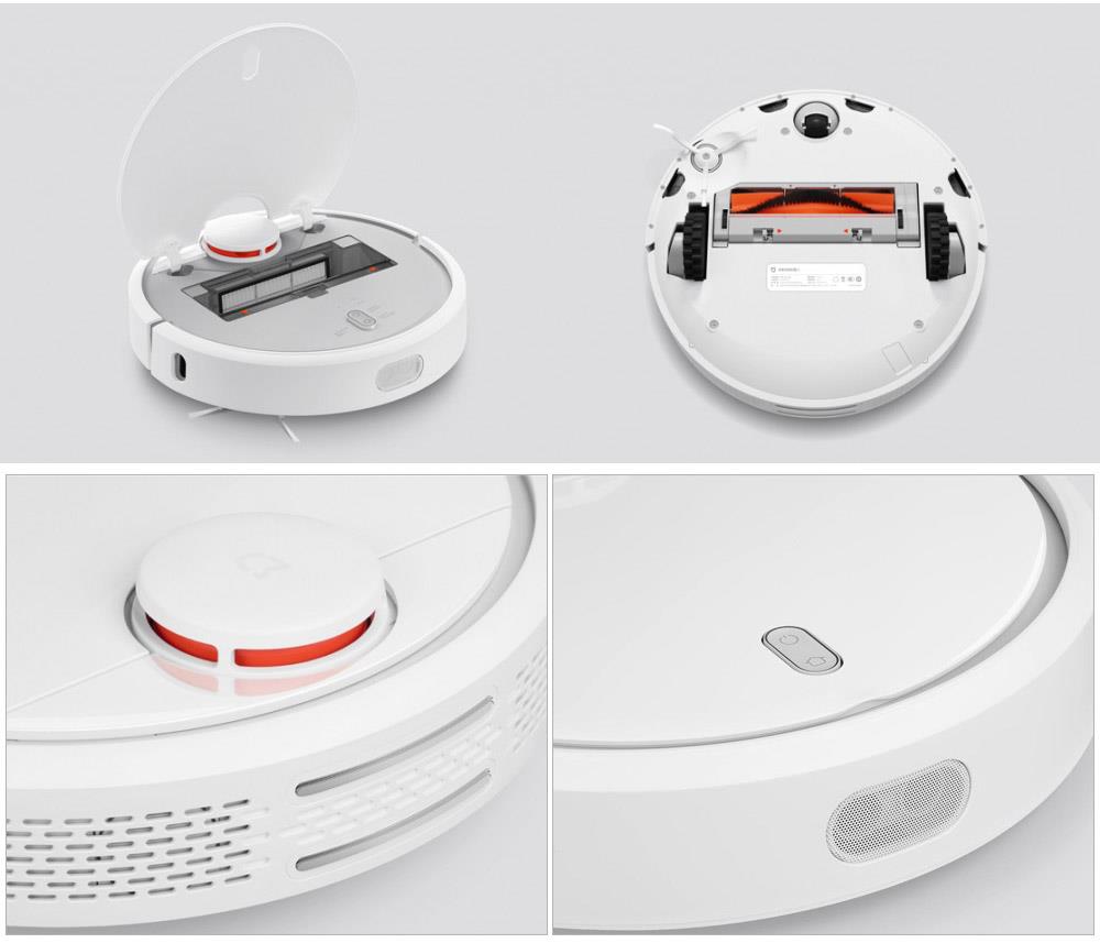 Xiaomi Mi Robot Vacuum Cleaner With Laser Guidance System Powerful Suction LDS Path Planning 5200mAh Battery