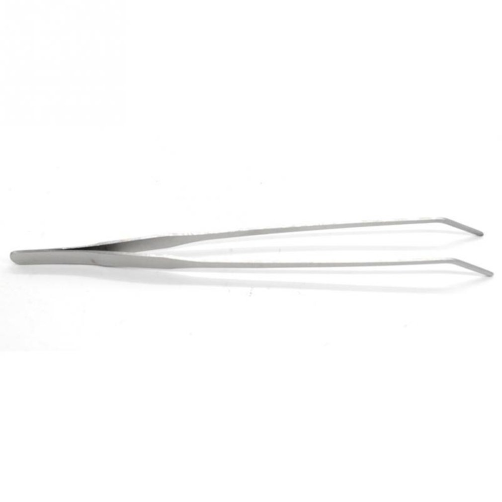 3pcs/set Stainless Aquarium Tank Aquatic Plant Maintenance Tweezers Scissors - Silver
