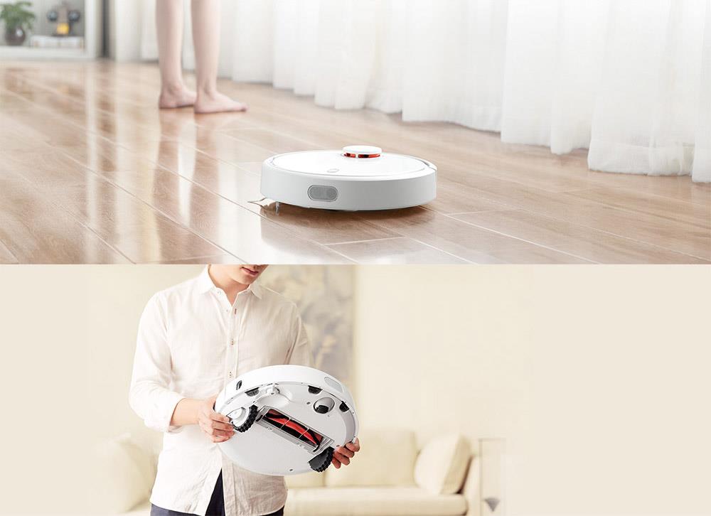 Xiaomi Mi Robot Vacuum Cleaner With Laser Guidance System Powerful Suction LDS Path Planning 5200mAh Battery