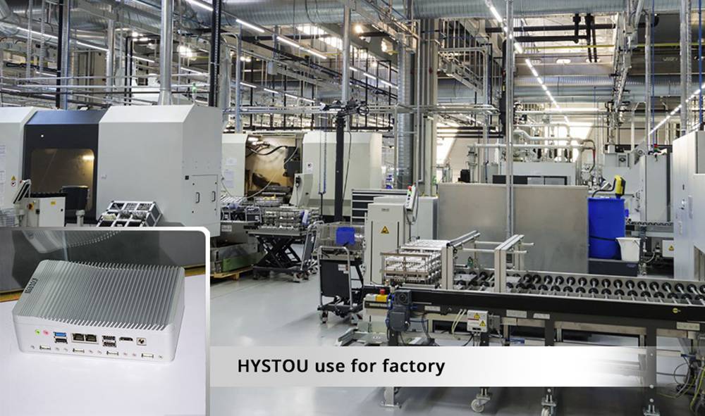 Hystou P13 Intel Celeron J1900 Speed Up to 2.42GHz MINI PC 4G/64G mSATA/SATA 2.4+5G WIFI Gigabit LAN*2 USB2.0*7 COM*6 USB3.0 HDMI+VGA OUT