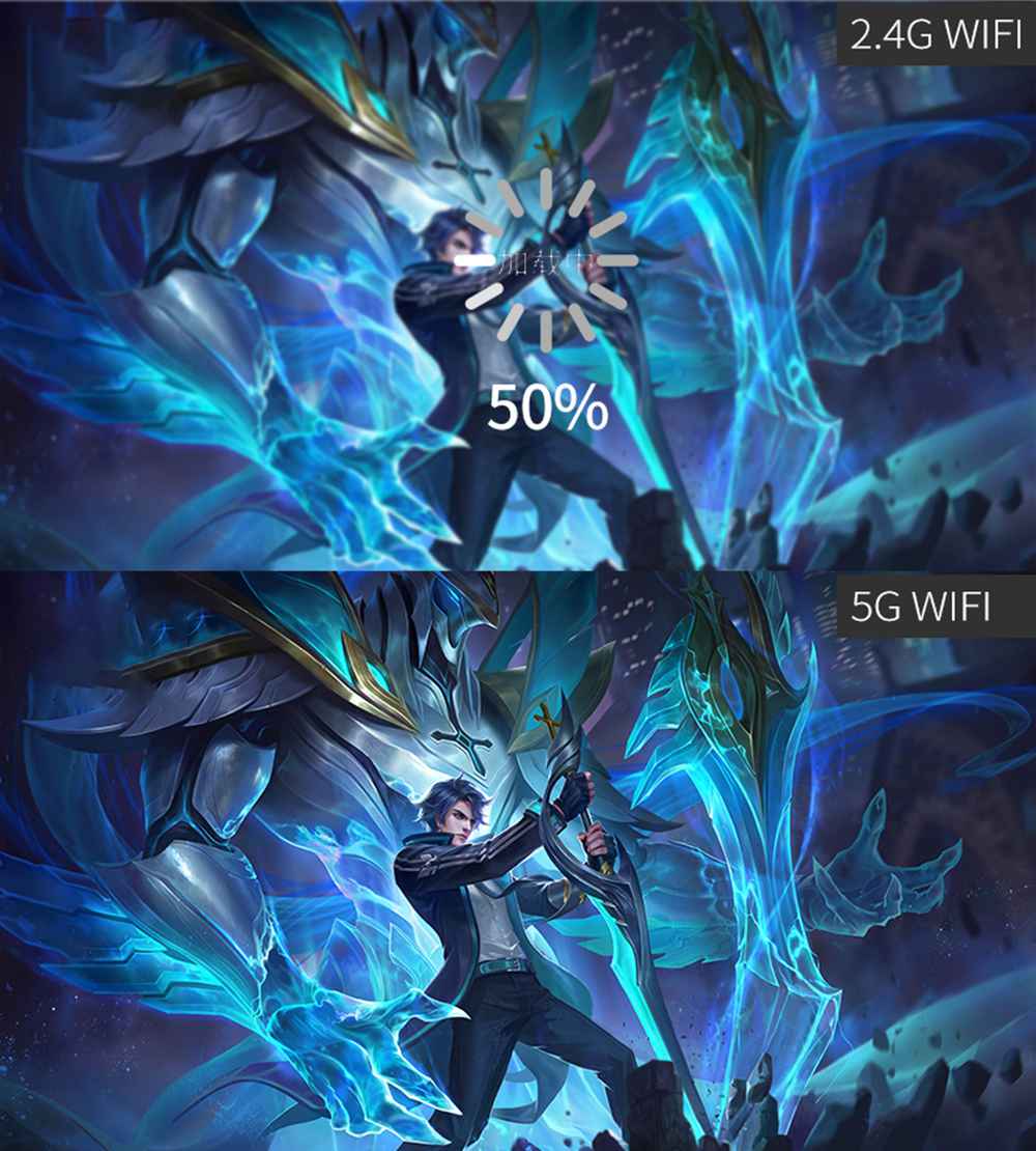 MiraScreen G5 Plus 4K Plug & Play Wireless Display Receiver 2.4G+5G WIFI support Android/ IOS/ Mac/ Windows