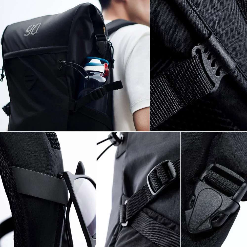 Xiaomi 90 Fen HIKE Hiking Backpack Multifunction Waterproof Outdoor Backpack 25L - Army Green