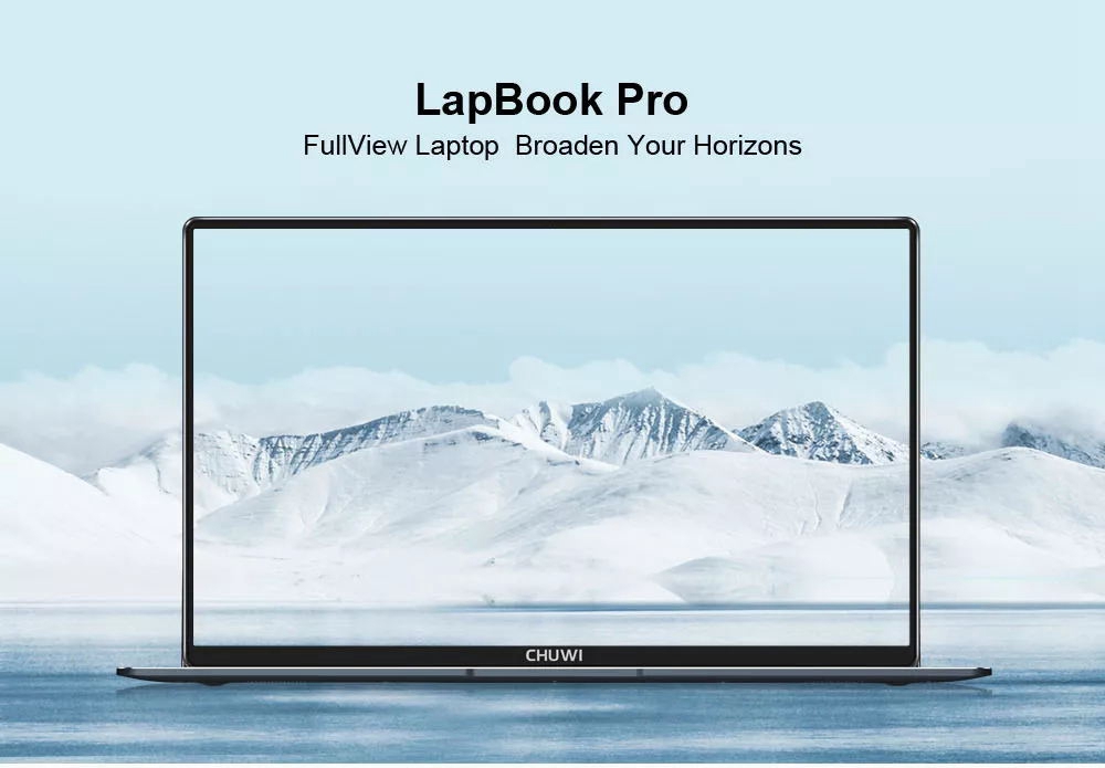 Chuwi Lapbook Pro Laptop Intel Gemini Lake N4100 Quad Core 14.0" IPS 1920*1080 Windows 10 4GB RAM 64GB ROM - Grey
