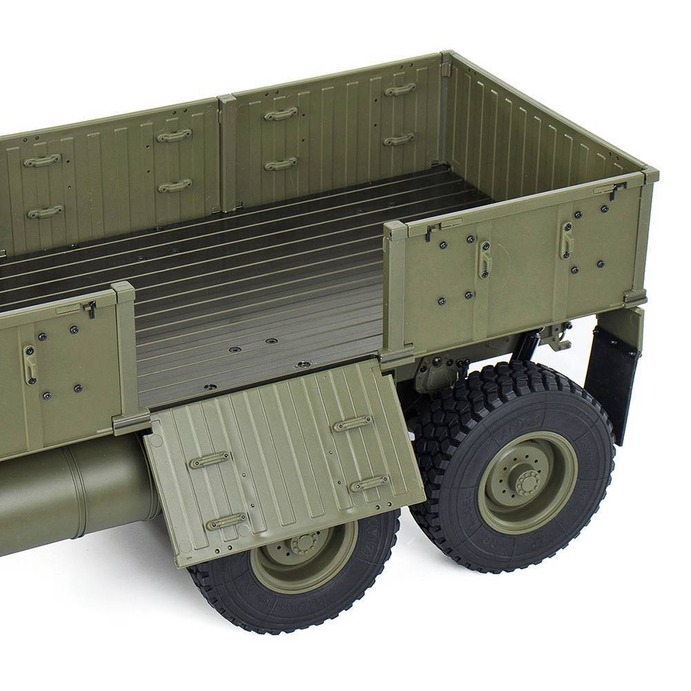 HG HG-P801 M983 Light Sound Function Version 2.4G 8CH 1:12 8x8 US Army Military Truck RC Car Without Battery Charger