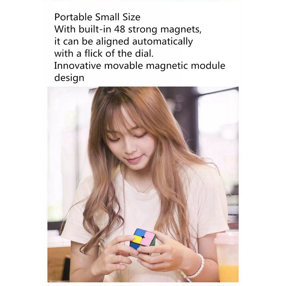 New Xiaomi Giiker i2 Smart Magnetic Cube Learn With Fun App Teaching Skill Intellectual Development Toy