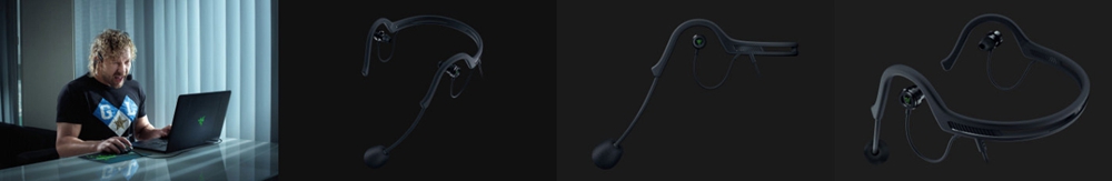 Razer Ifrit Pro-Grade Condenser Mic Gaming Broadcaster Headset with USB Audio Enhancer - Black