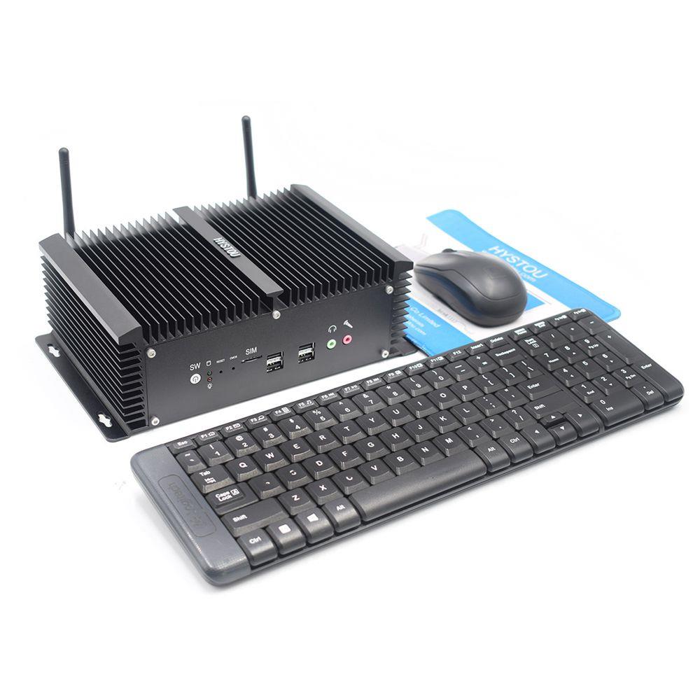 HYSTOU P12 I5 8250U 8G 256G Fanless Mini PC 2 4G 5G WIFI 2 2 LAN