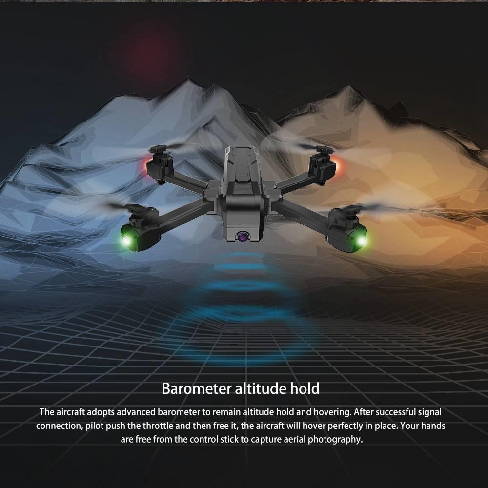 JJRC H73 5G WIFI FPV GPS Foldable RC Drone Quadcopter with 2K Camera Single-axis Gimbal RTF - Black