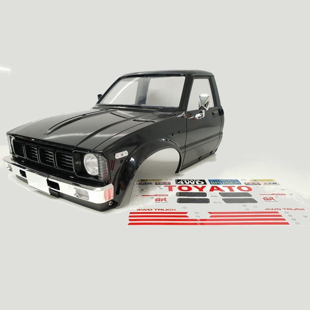 HG P407 2.4G 1/10 4WD Brushed Off-road Climbing RC Car Spare Parts Body Shell - Black