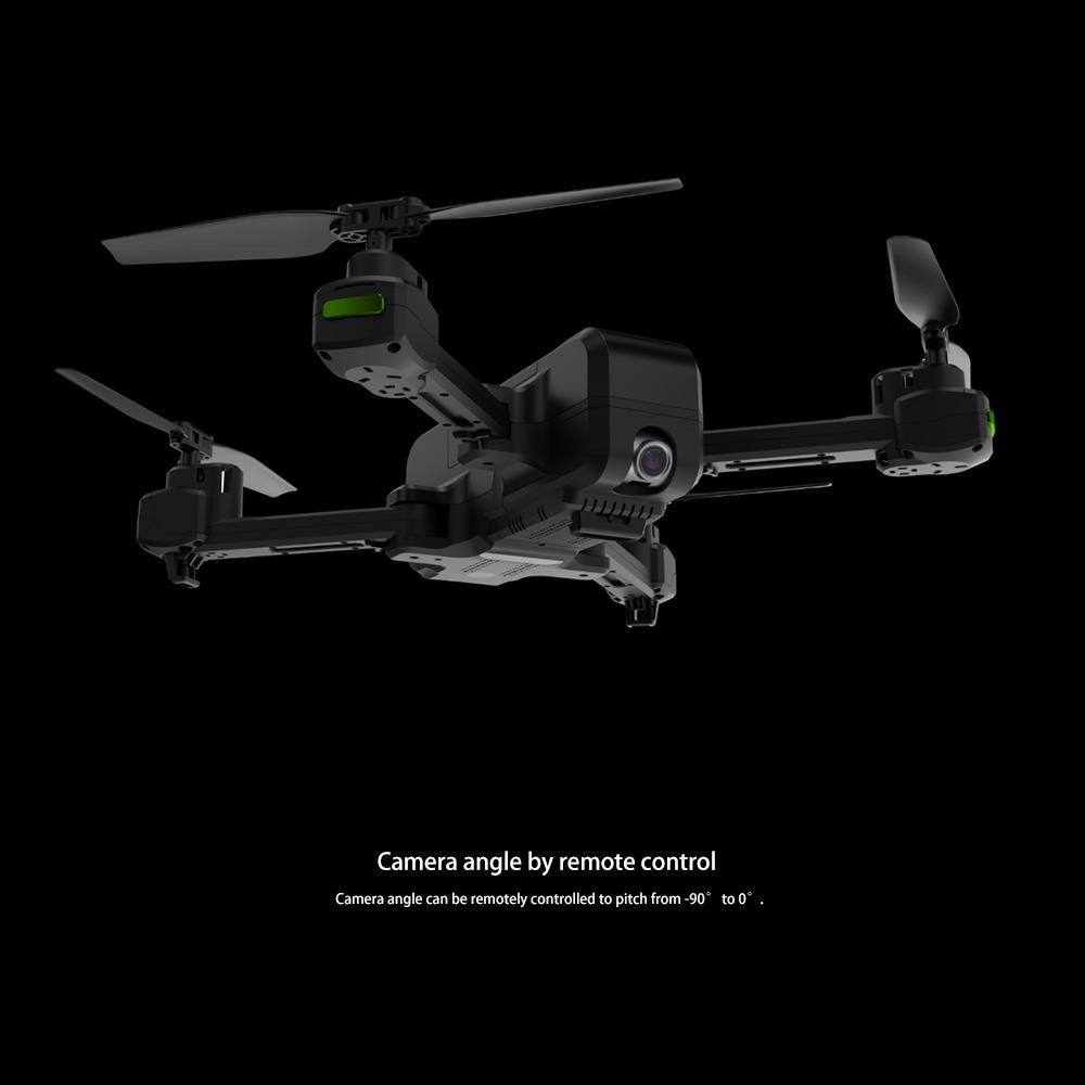 JJRC H73 5G WIFI FPV GPS Foldable RC Drone Quadcopter with 2K Camera Single-axis Gimbal RTF - Black