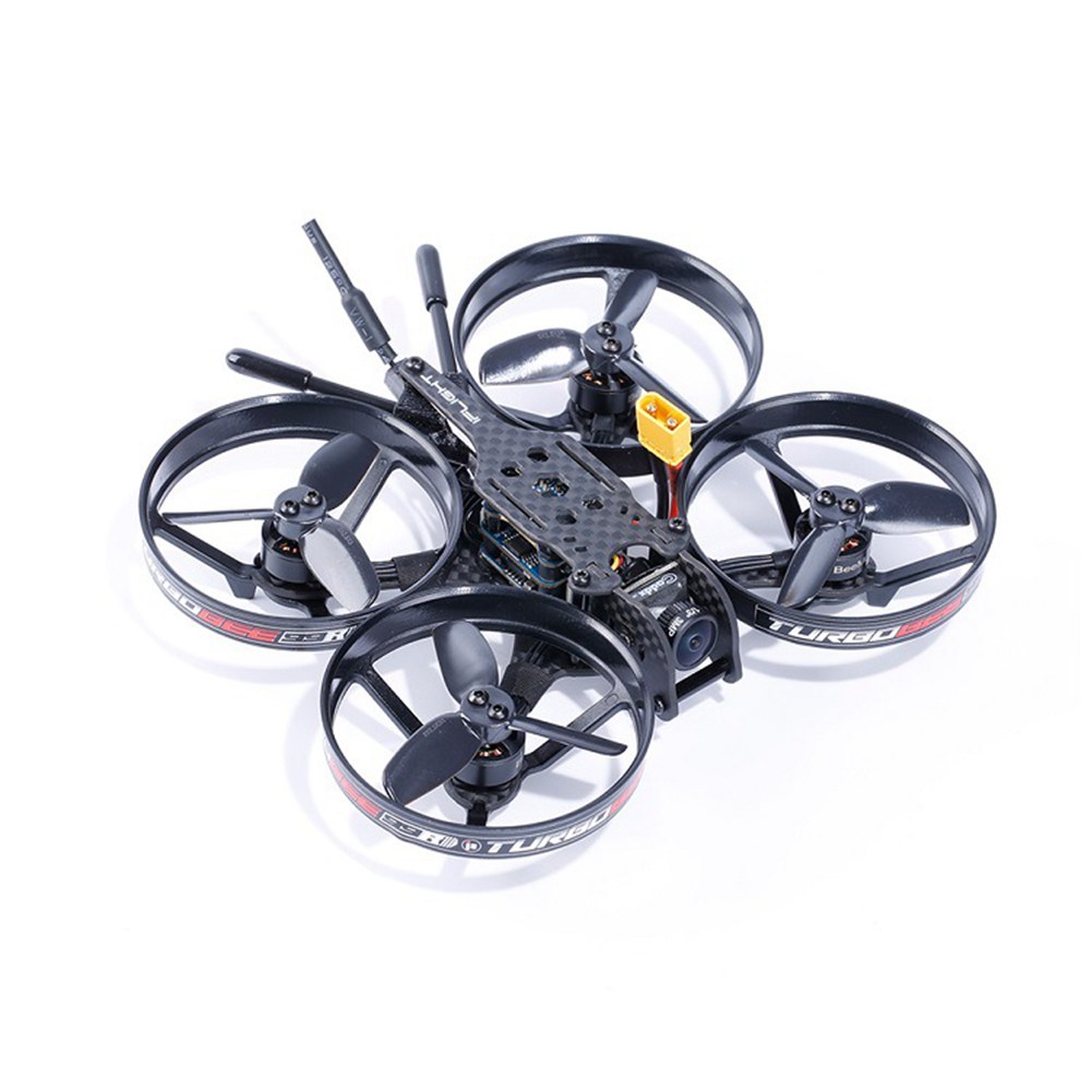 iFLIGHT TurboBee 99R FPV Racing RC Cinewhoop Drone SucceX Micro F4 4IN1 12A Caddx Turbo Eos2 BNF - Flysky FS-A8S V2 Receiver