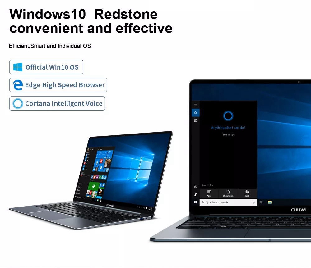 Chuwi Lapbook Pro Laptop Intel Gemini Lake N4100 Quad Core 14.0" IPS 1920*1080 Windows 10 4GB RAM 64GB ROM - Grey