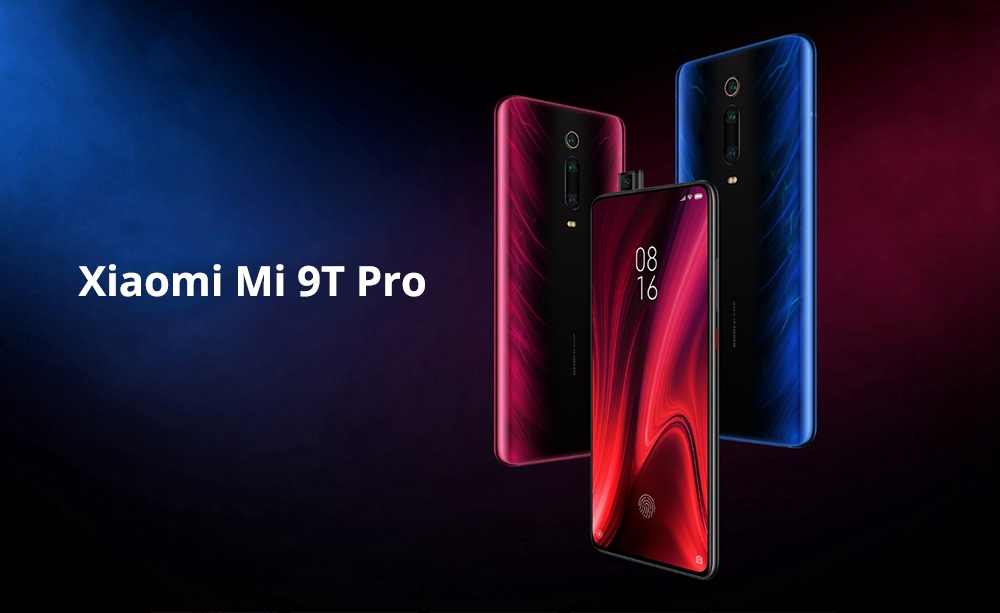 Xiaomi Mi 9T Pro 6.39 Inch 4G LTE Smartphone Snapdragon 855 6GB 64GB 48.0MP+8.0MP+13.0MP Triple Rear Cameras MIUI 10 In-display Fingerprint Fast Charge Global Version - Blue