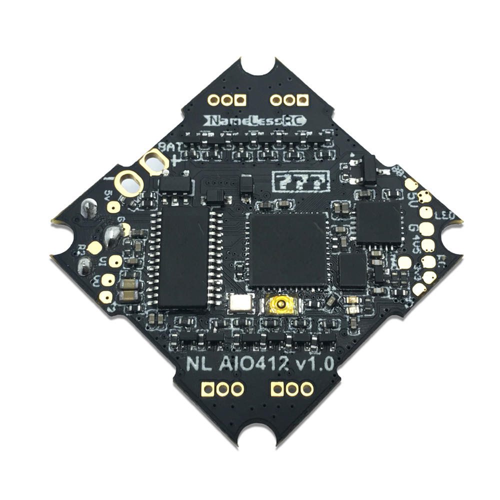 NameLessRC AIO412 2-4S Flight Controller AIO OSD 5V/2.5A BEC Built-in 12A BL_S ESC For Cinewhoop Bwhoop FPV Racing Drone