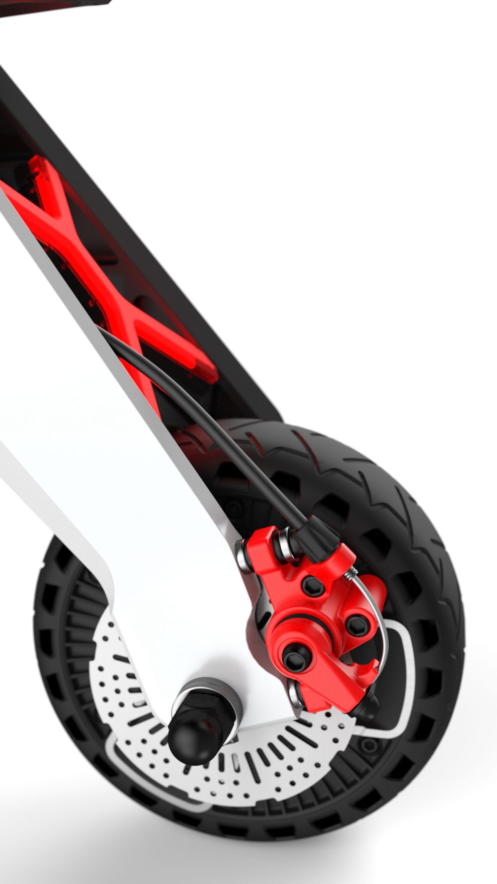 MOTINI Nano Mini Portable Electric Scooters 250W Motor 7 Inch Tire - Black