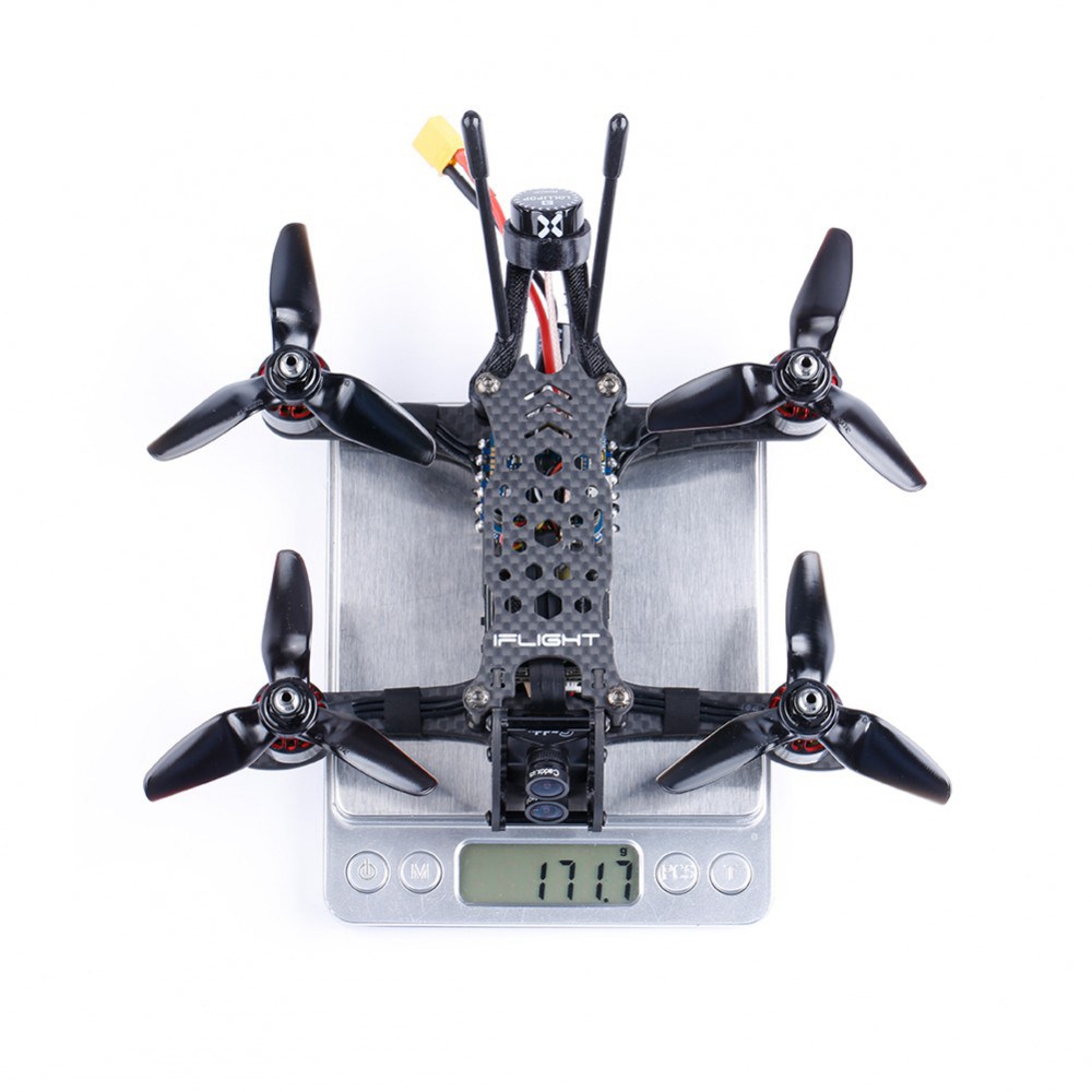 iFLIGHT IH3 4K FPV Racing RC Drone SucceX F7 TwinG Mini V3 35A SucceX V3.0 VTX Caddx Tarsier 4K Cam BNF - Frsky MINI XM+ Receiver