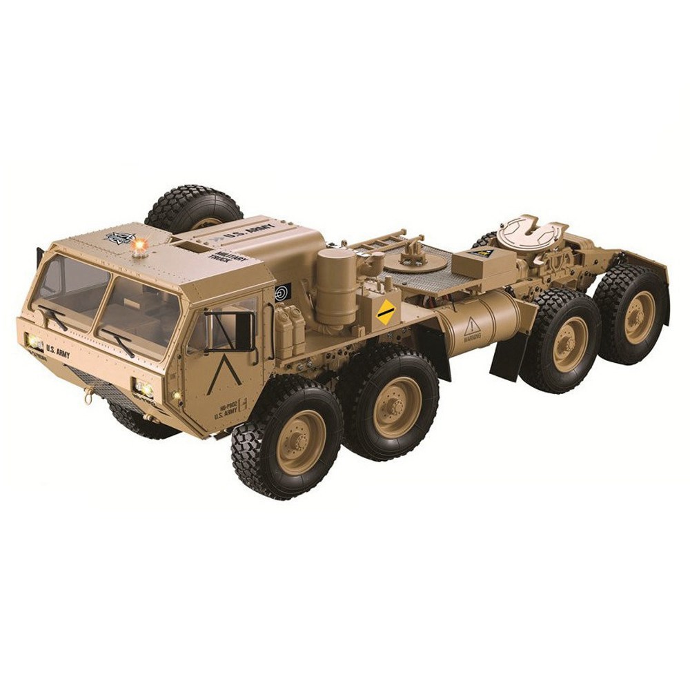 HG HG-P802 M983 Light Sound Function Version 2.4G 8CH 1:12 8x8 US Army Military Truck RC Car Without Battery Charger
