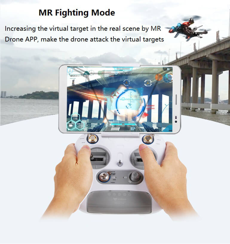 Walkera MR Drone 5.8G FPV 800TVL Camera APP Control VR Virtual Reality RC Racing Quadcopter RTF