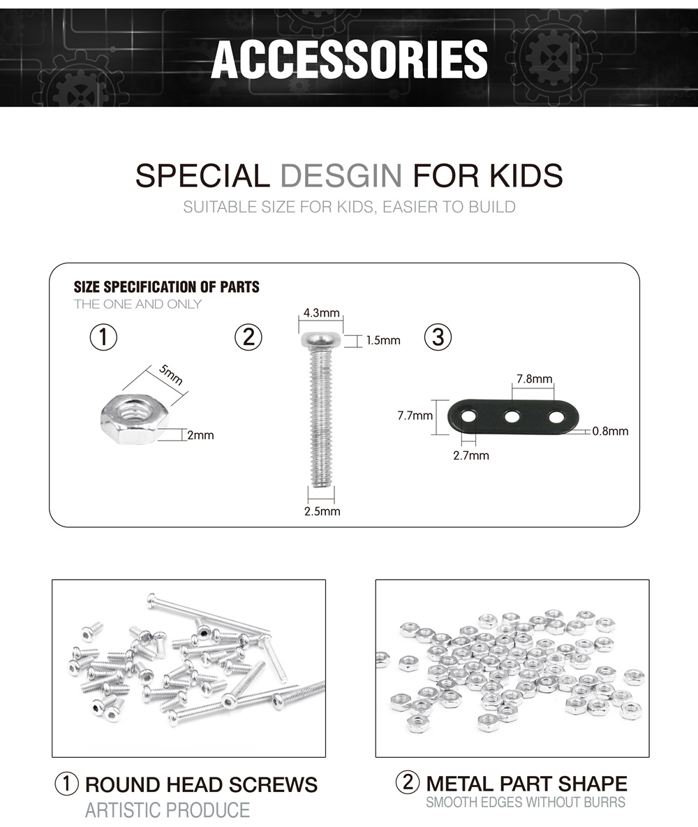 SW SW-021 620PCS DIY Stainless Steel Apache Helicopter Military Aircraft Alloy Assembling Educational Toys