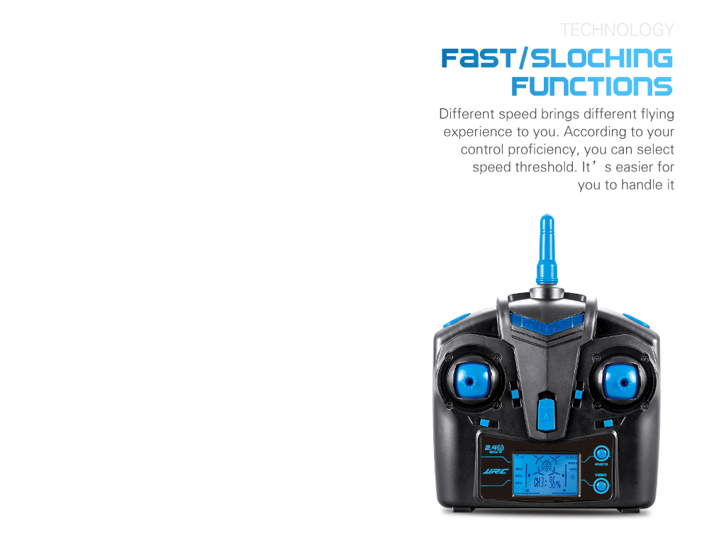 JJRC H28C With 2.0MP Camera 1 Axis Gimbal CF Mode 3D Roll 2.4G 4CH 6Axis Modular RC Quadcopter RTF