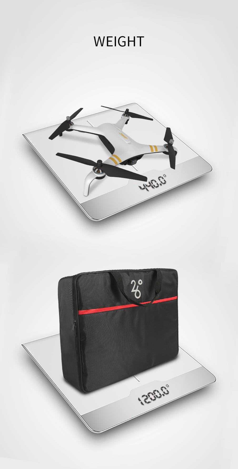 JJRC X7P 4K 5G WIFI 1km FPV GPS Brushless RC Drone With 2-axis Gimbal Ultra-sonic Optical Flow Positioning - Black
