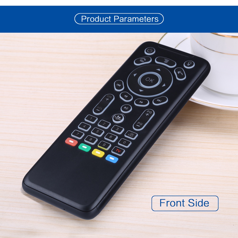 iPazzPort KP-62 7-Colour Backlight Full Touchpad 6-Axis Air Mouse 2.4G RF Mode Compatible with Windows/Android/iOS