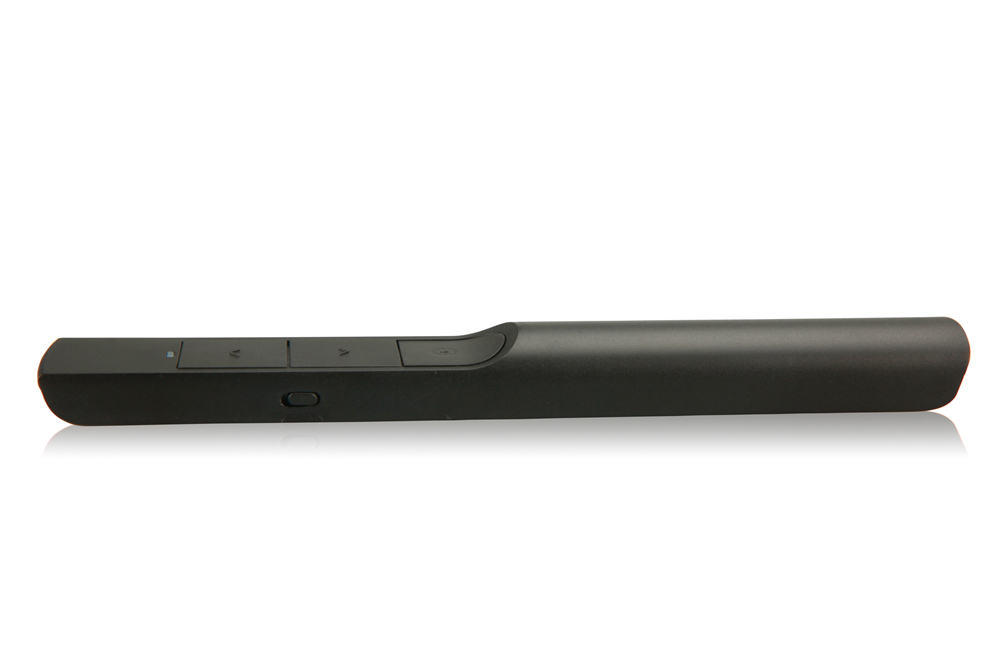 KP-810-37 R.F 2.4G Wireless Connection Green Laser Pointer Pen for PPT Presentation Meeting Education Training - Pink