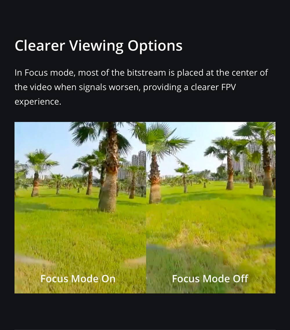 DJI Digital FPV Goggles 1440 X 810 High Definition 5.8G Low Latency Video Goggles For FPV Racing Drone